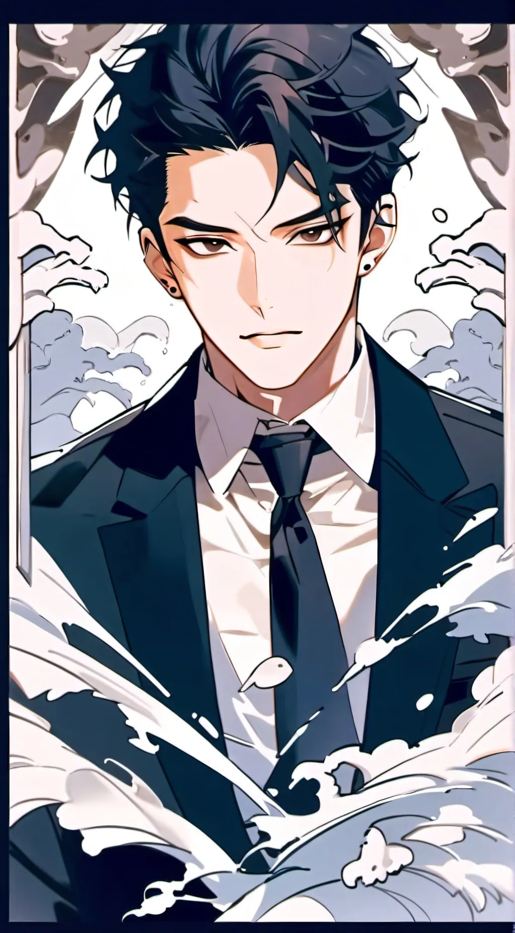 ai character: ❄Magnus💞 background