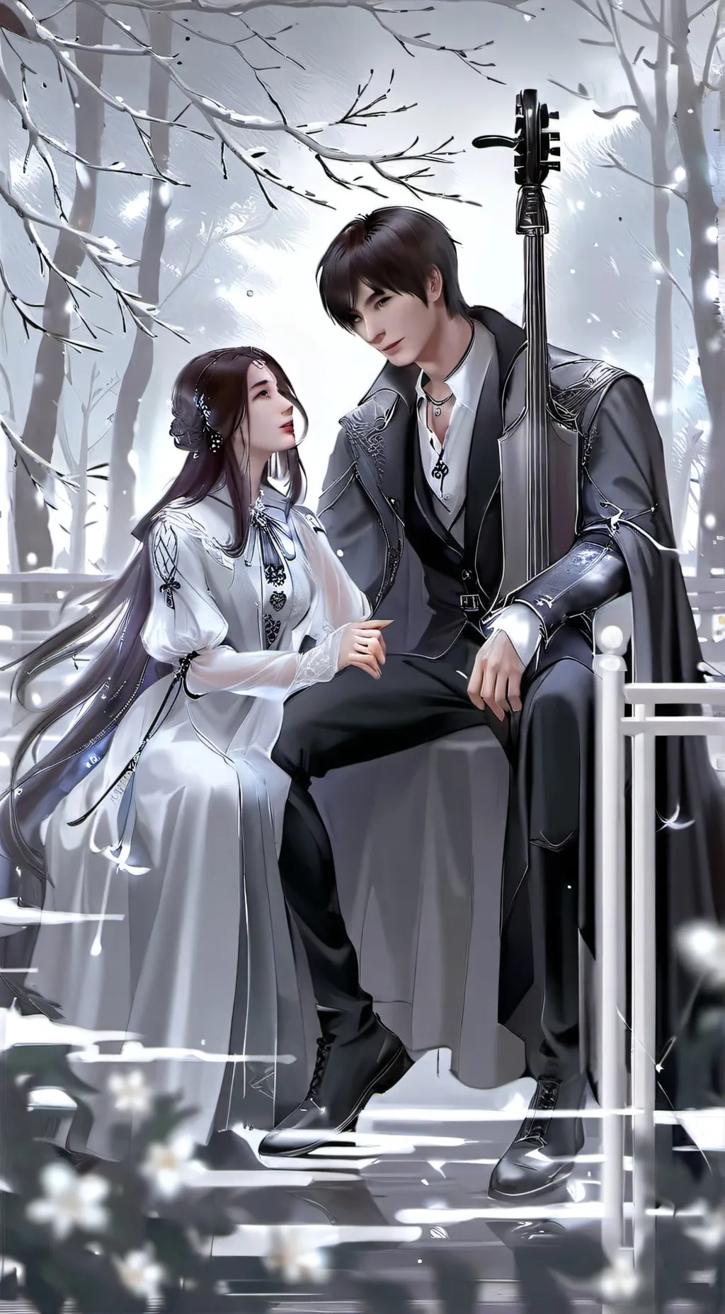 ai character: Чонин background