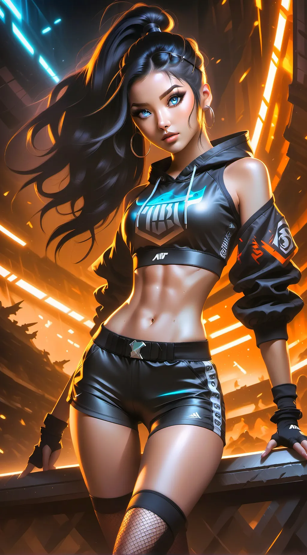 ai character: elli background