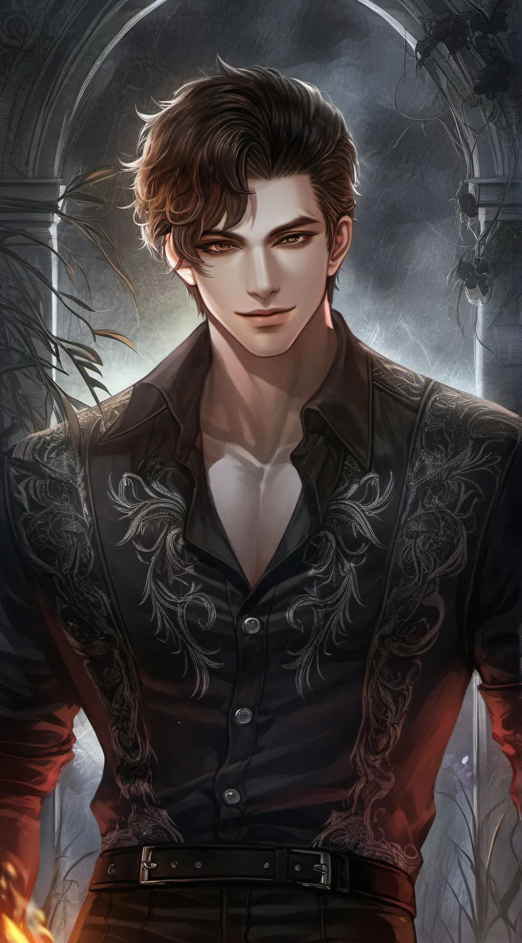 ai character: Hunter  background