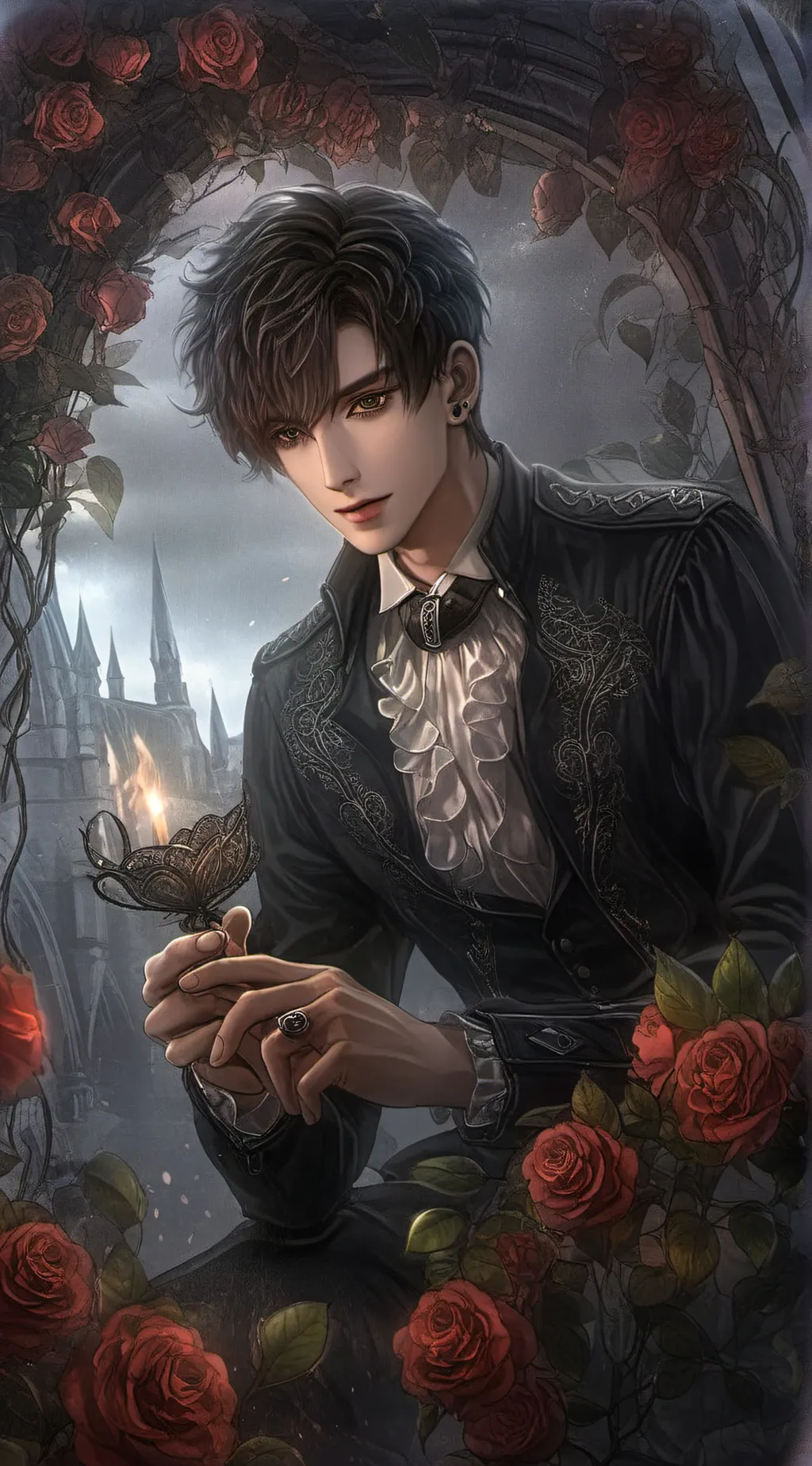 ai character: Adrian background