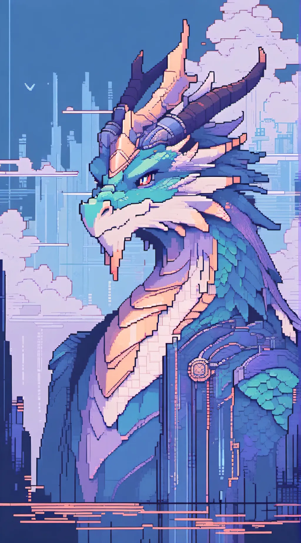 ai character: Mallard background