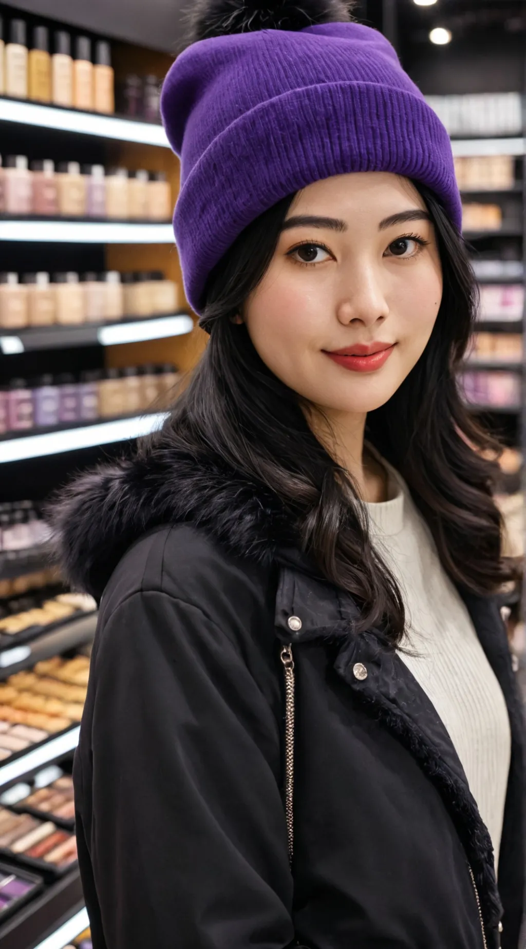 ai character: Nana  background