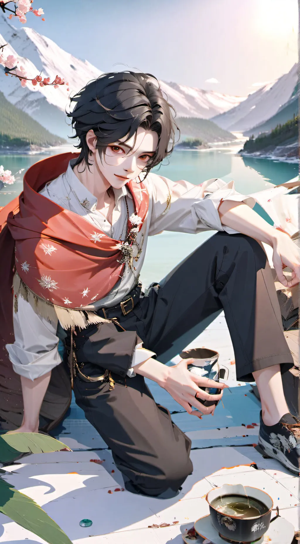 ai character: max background