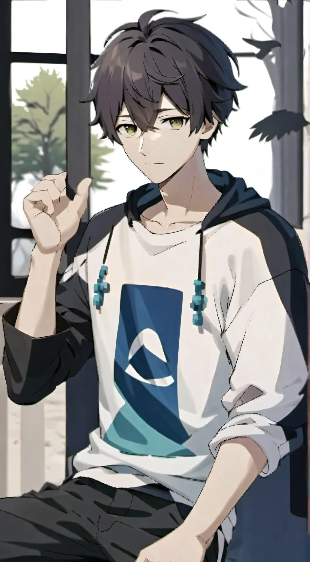 ai character: Lucas😃 background