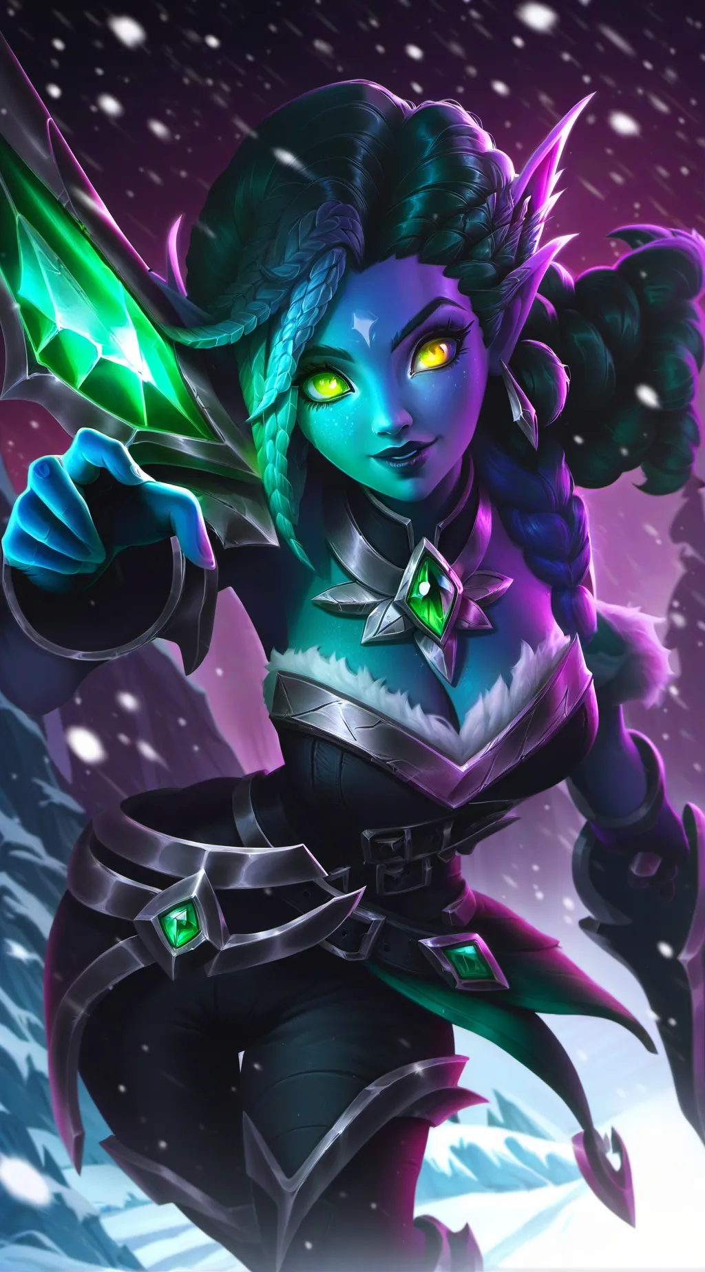 ai character: Seraphine background