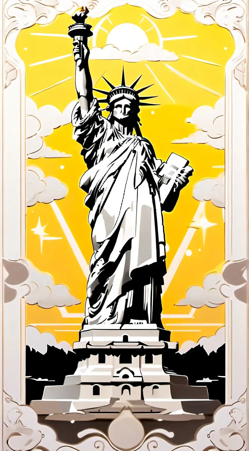 ai character: trump supporter  background