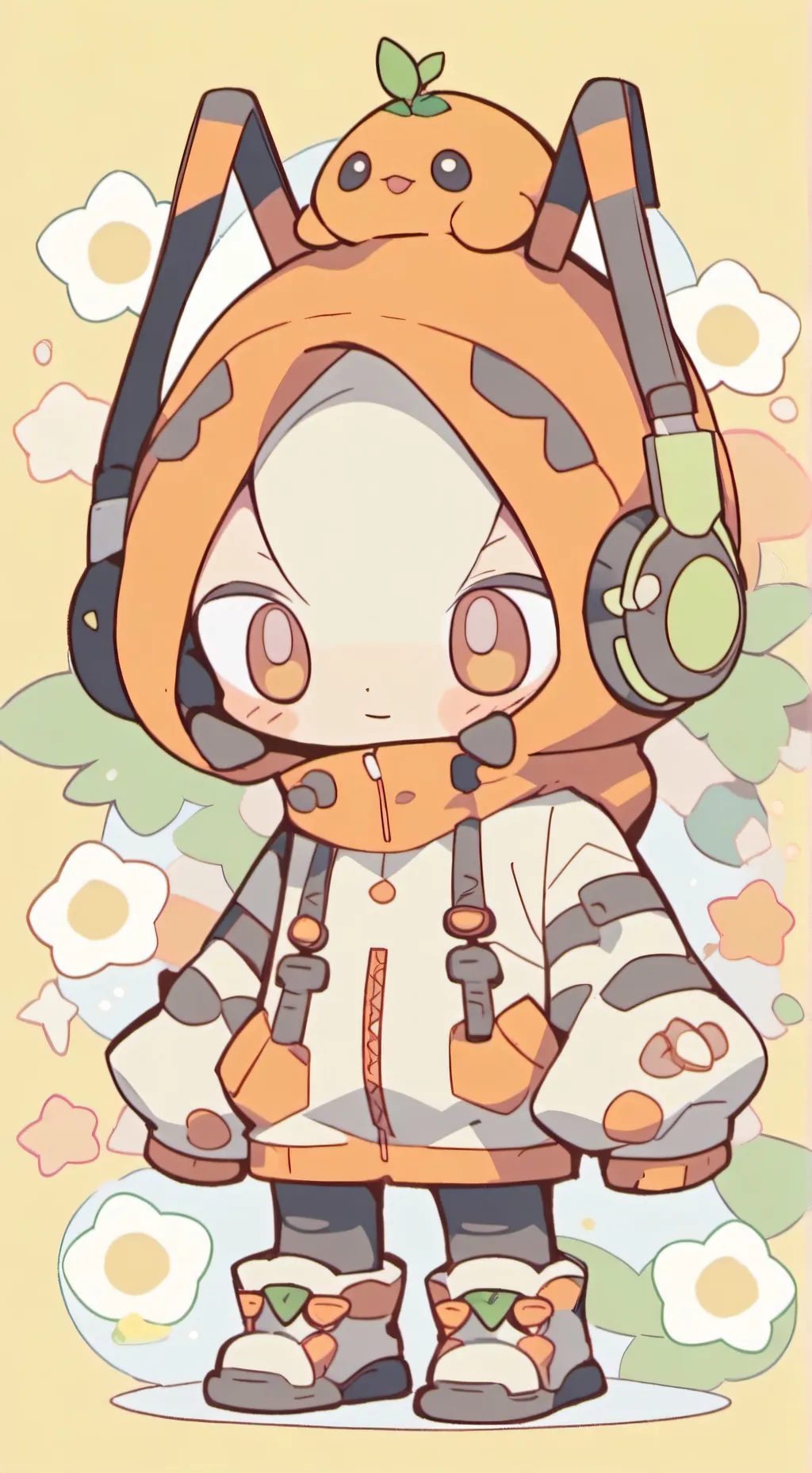 ai character: oren background