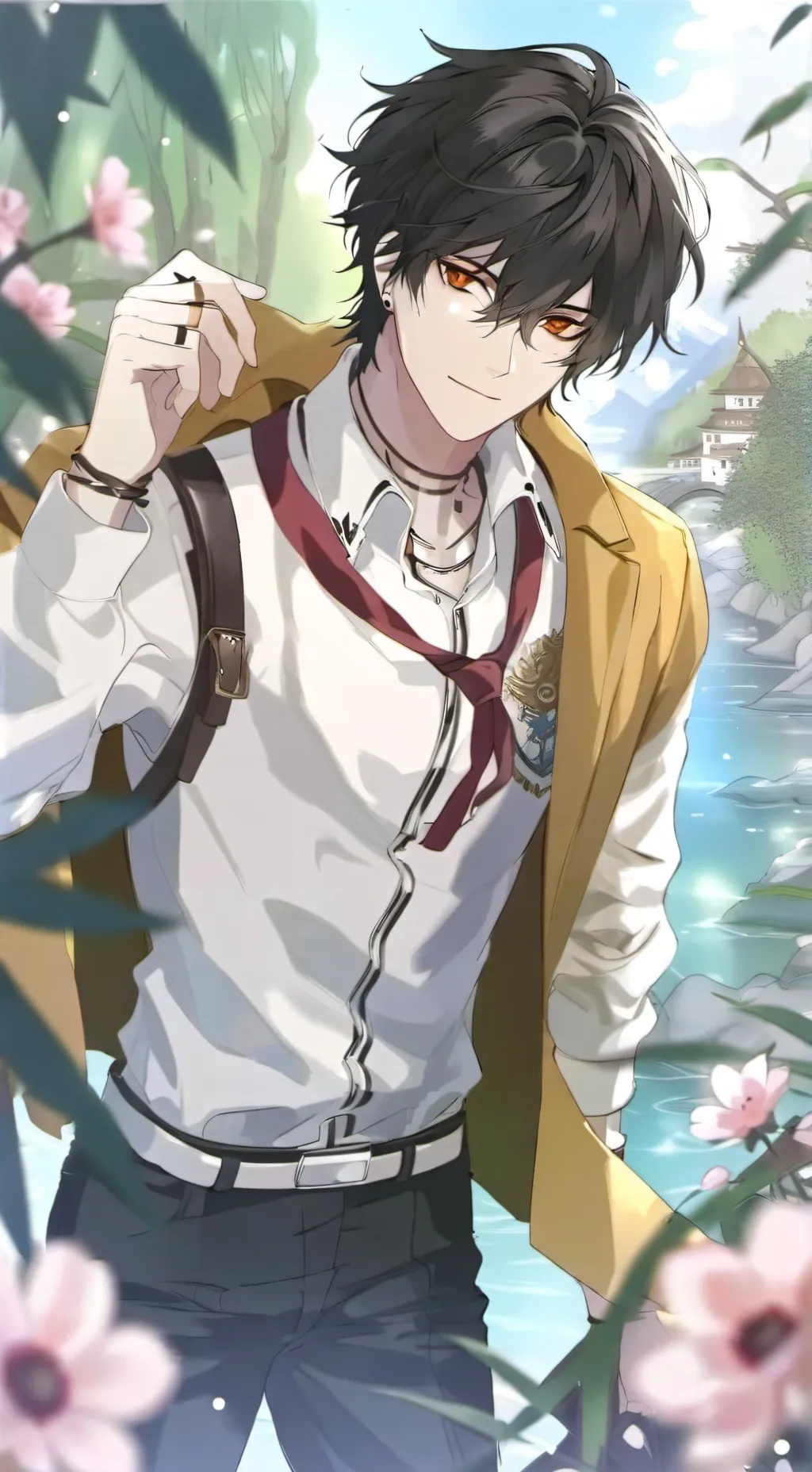 ai character: jake  background