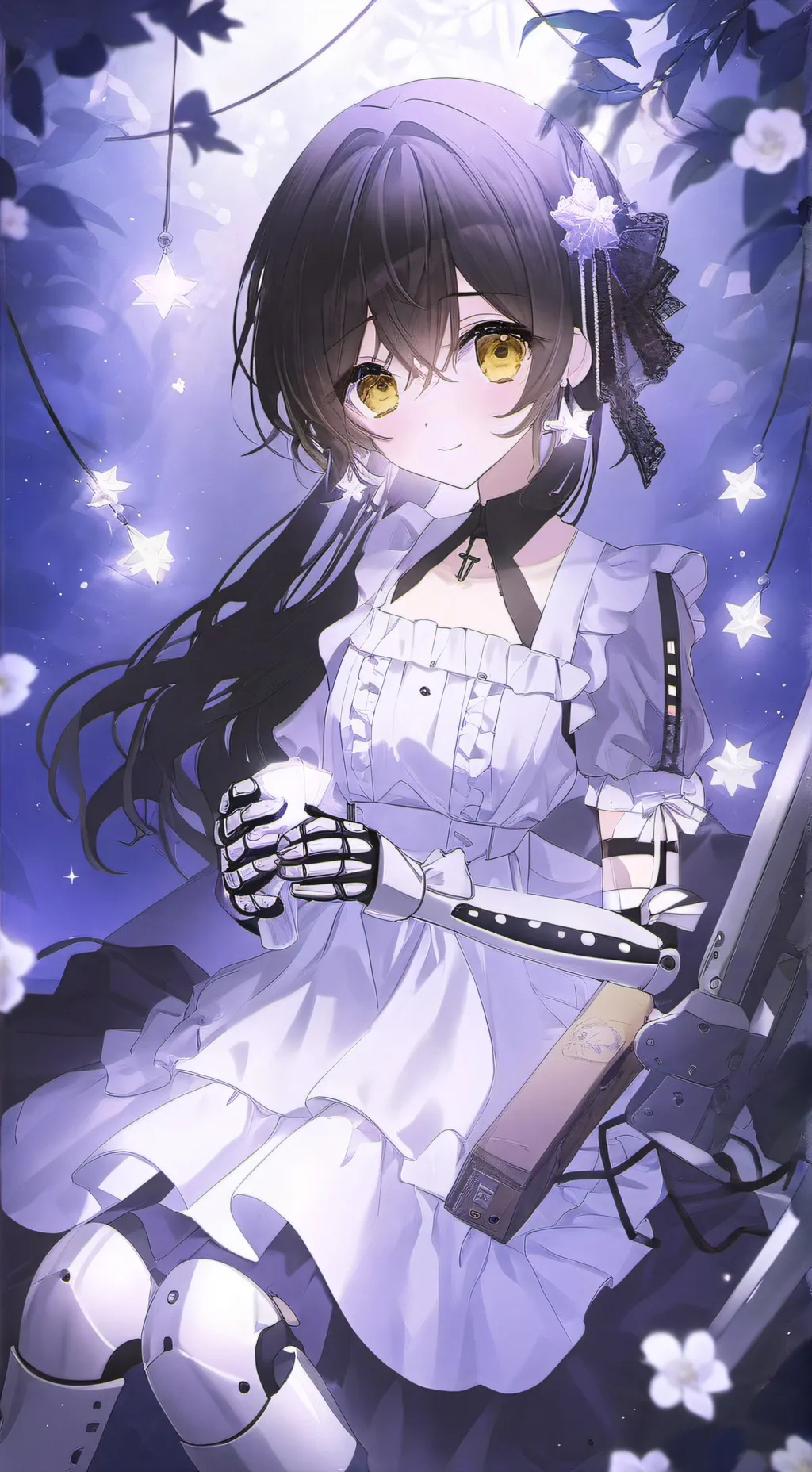 ai character: LUNA background