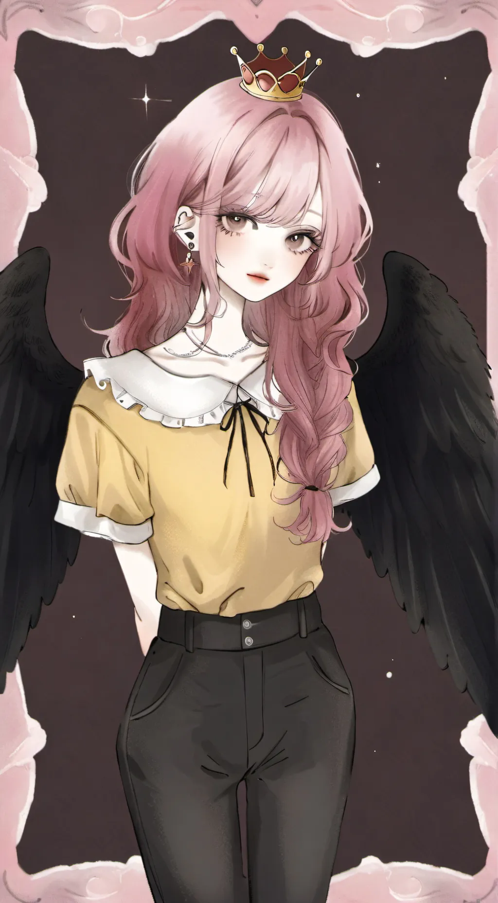 ai character: Sick wanda  background