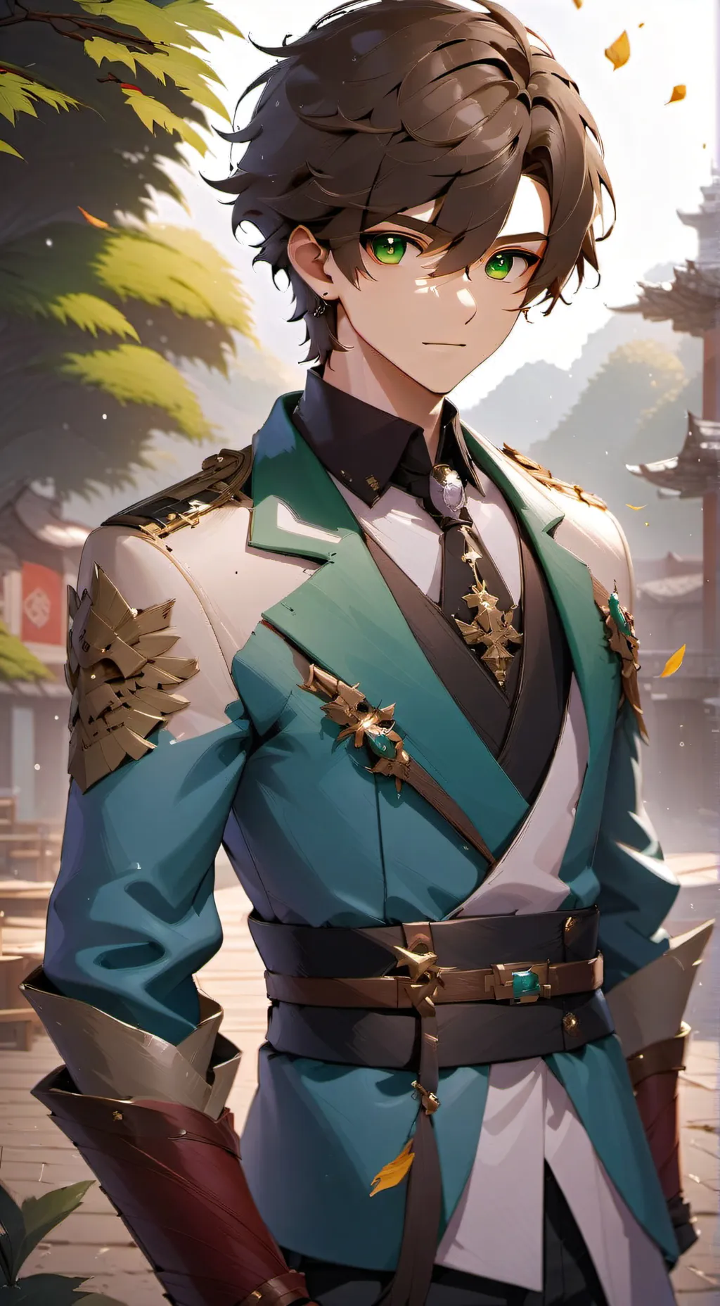 ai character: Jacob  background