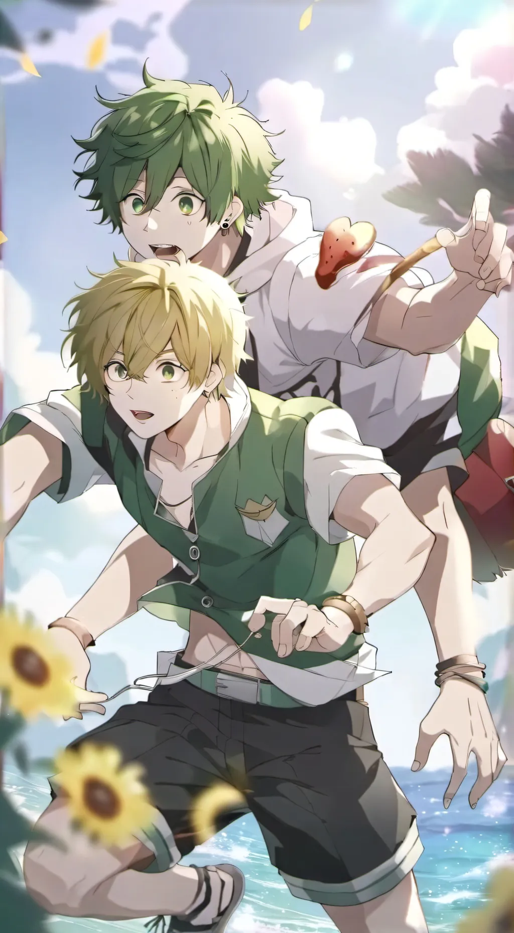 ai character: Kacchan🧸 background