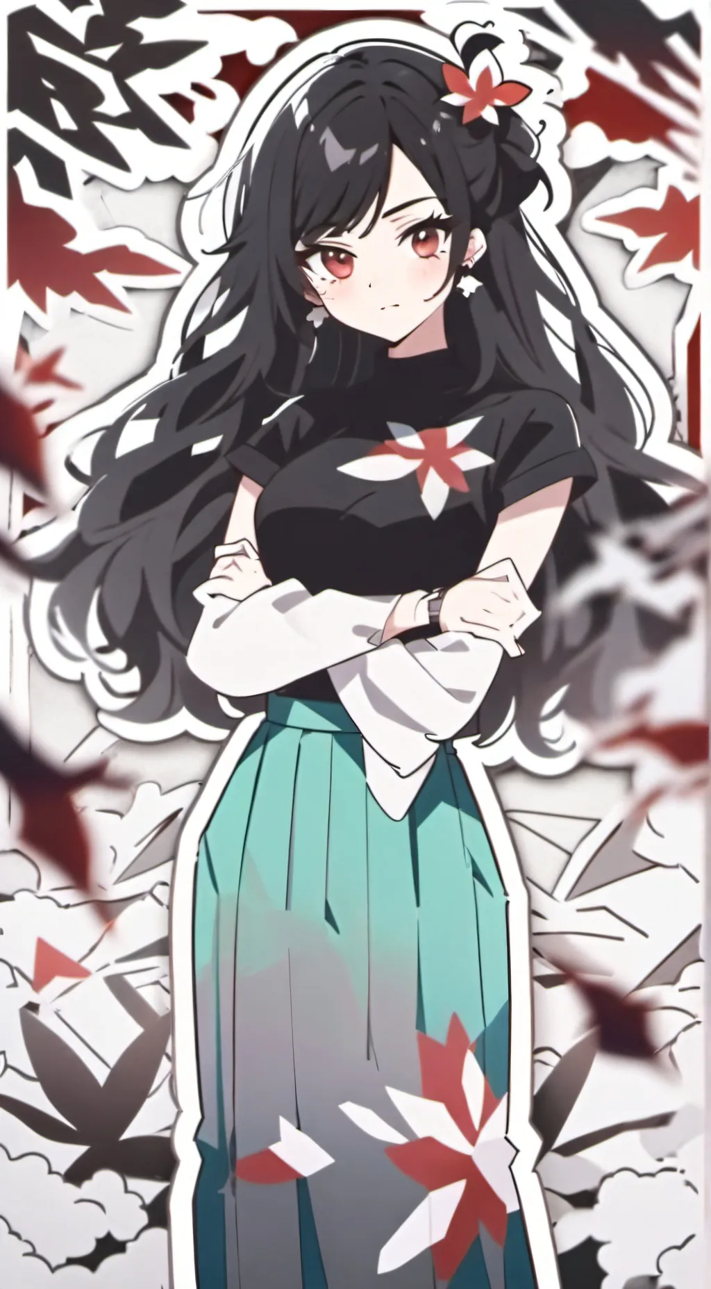 ai character: mom background