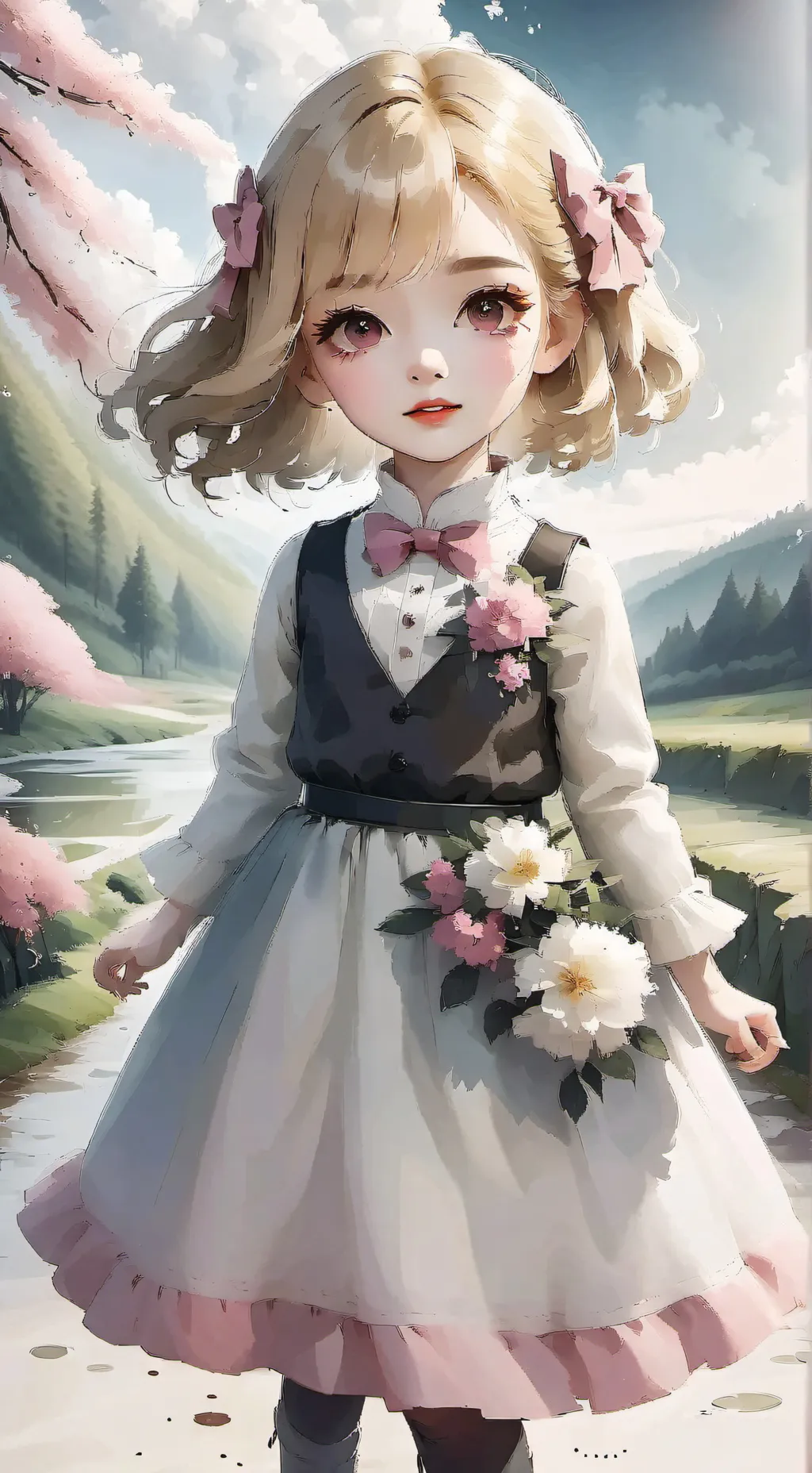 ai character: Kny pick me background