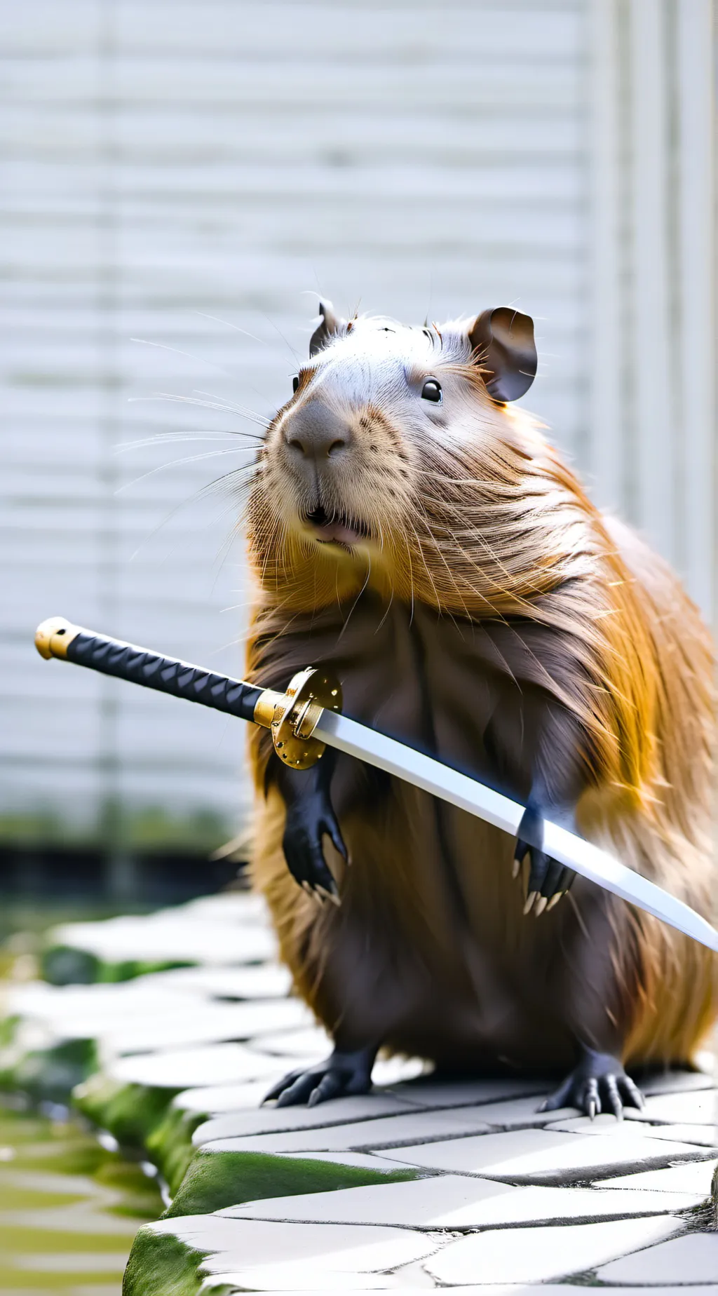 ai character: Capybara (Boss) background