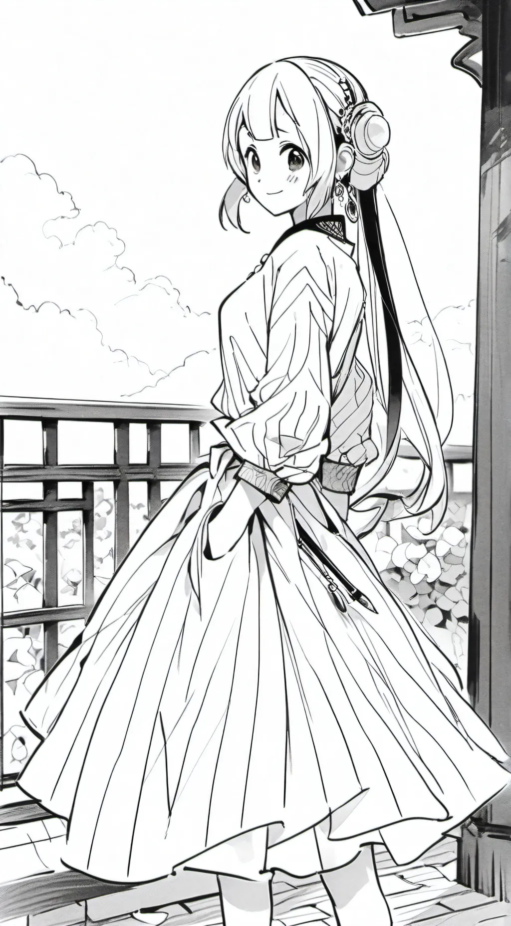 ai character: BFDI background