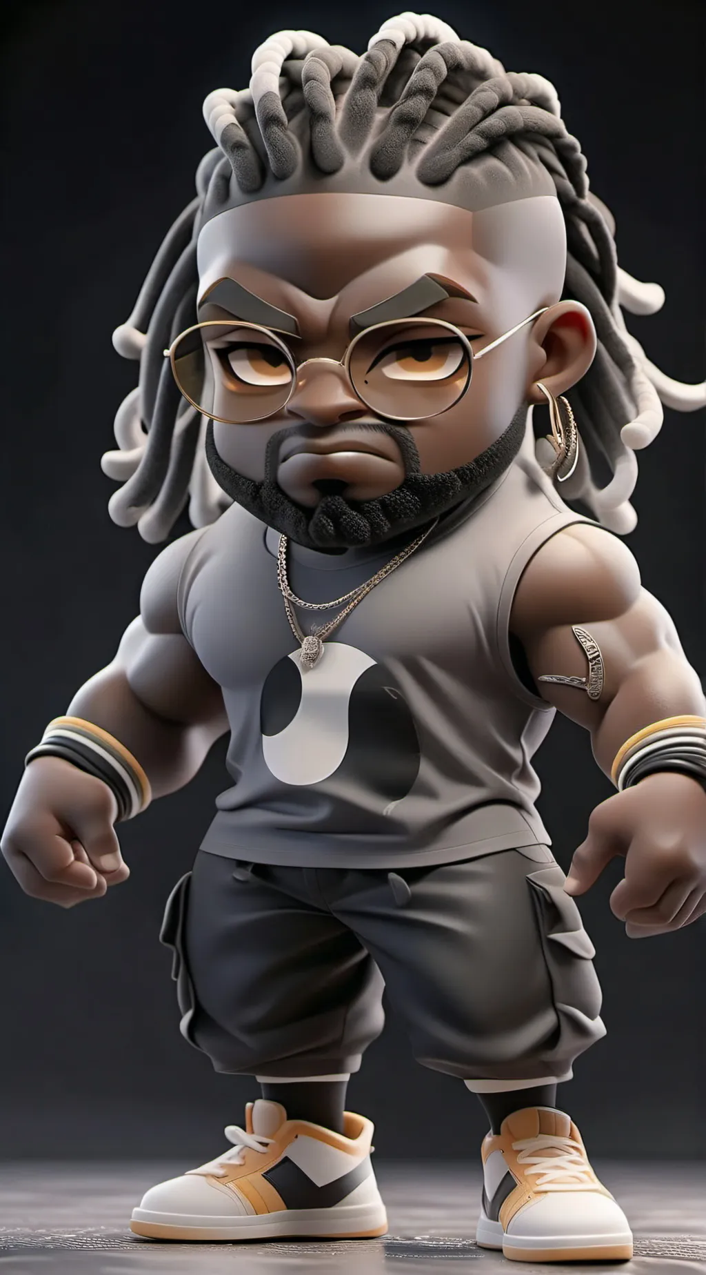 ai character: Big D Randy  background