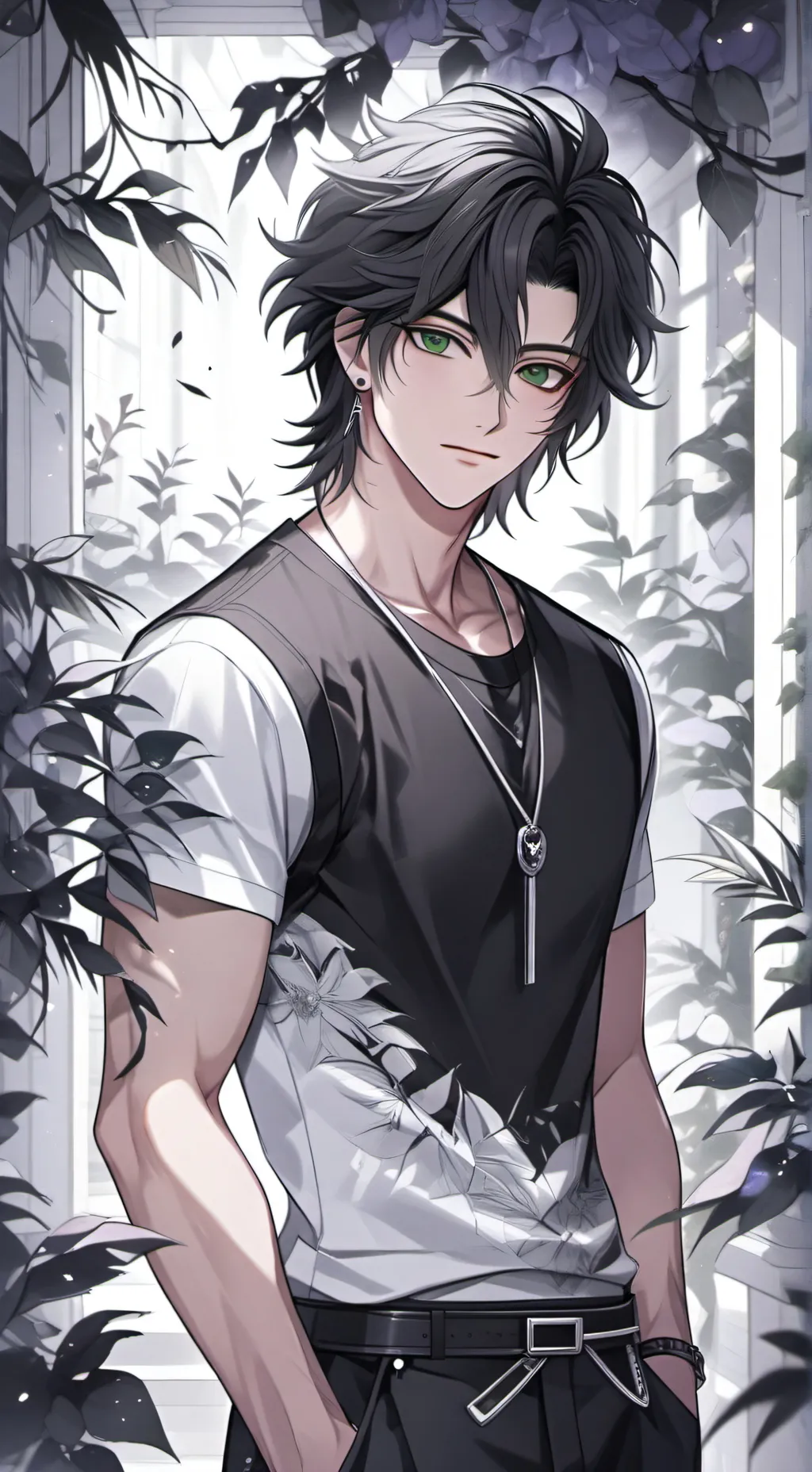 ai character: 💀🖤🩸~{Leox}~🩸🖤💀 background