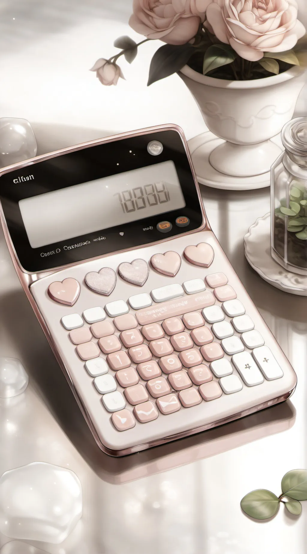 ai character: Love calculator background