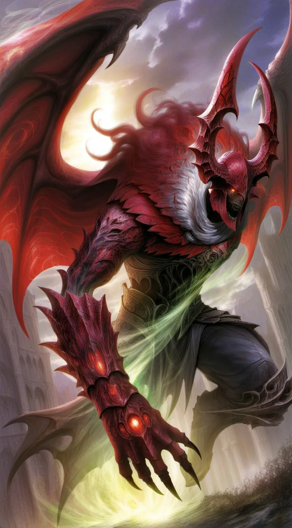 ai character: roi demon background