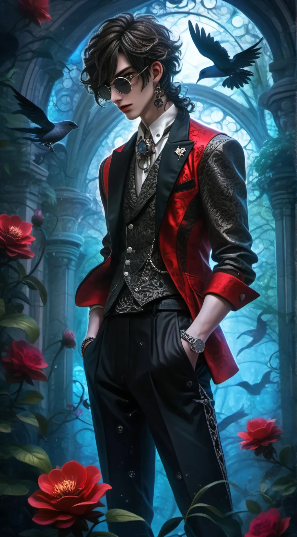 ai character: Jefferson background