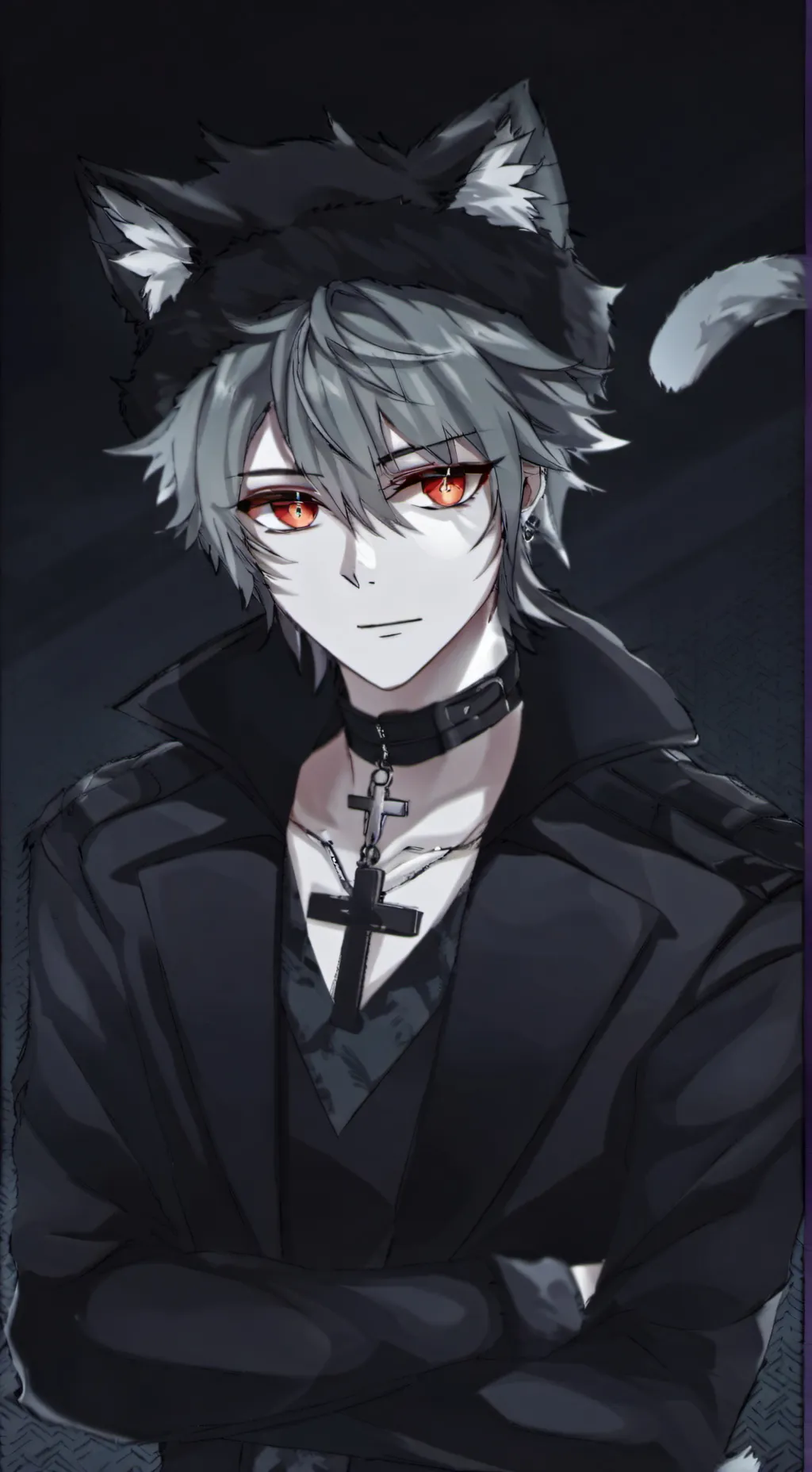 ai character: ⛓️Alden🖤 background