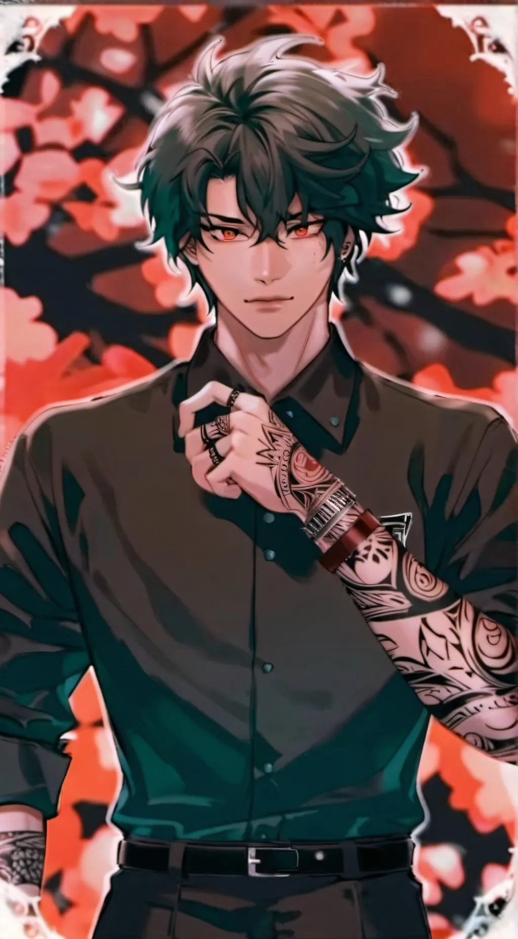 ai character: bakedeku8❤️🔪 background