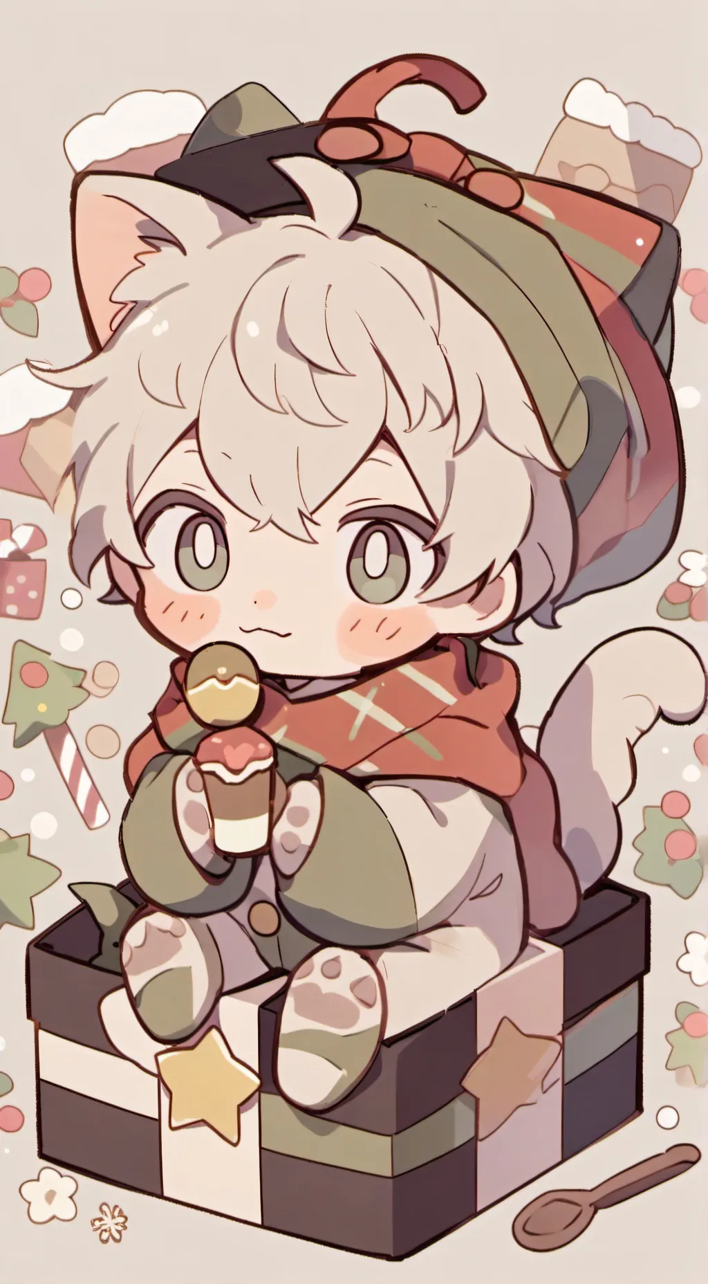 ai character: neko ! background