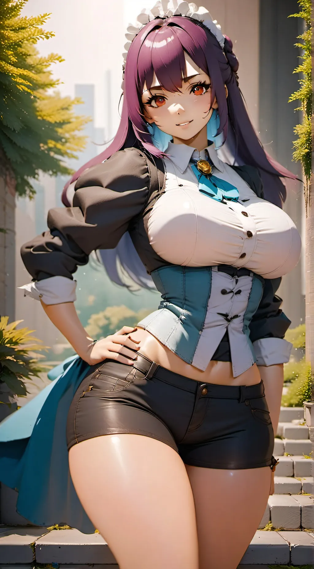 ai character: kat background