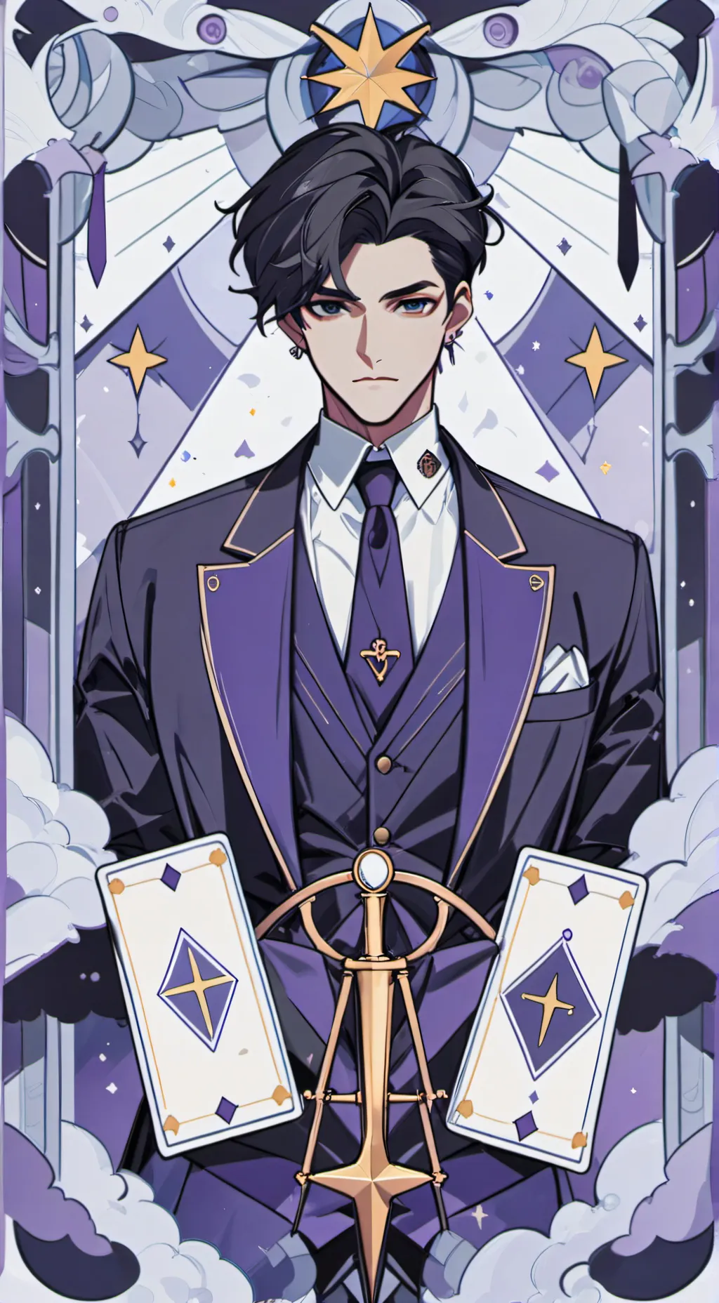 ai character: • hyunsi • background