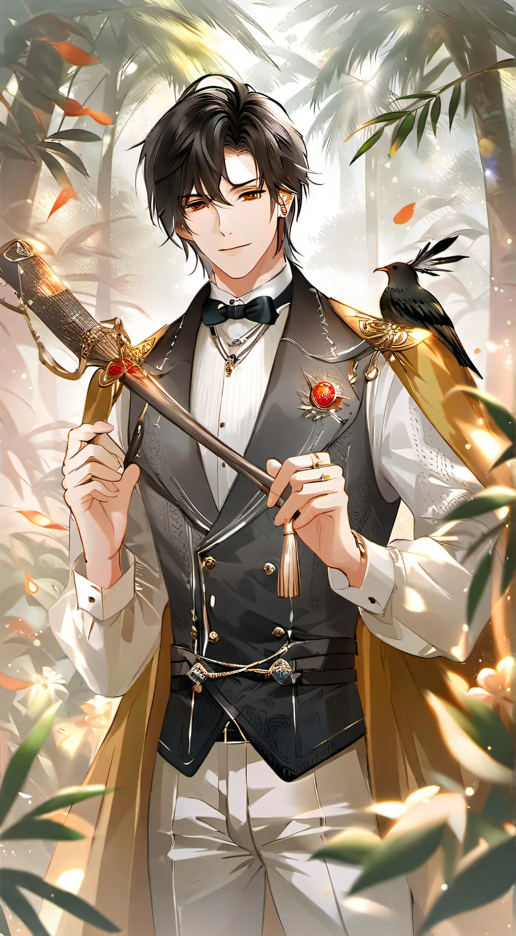 ai character: ♡Manuel♡ background