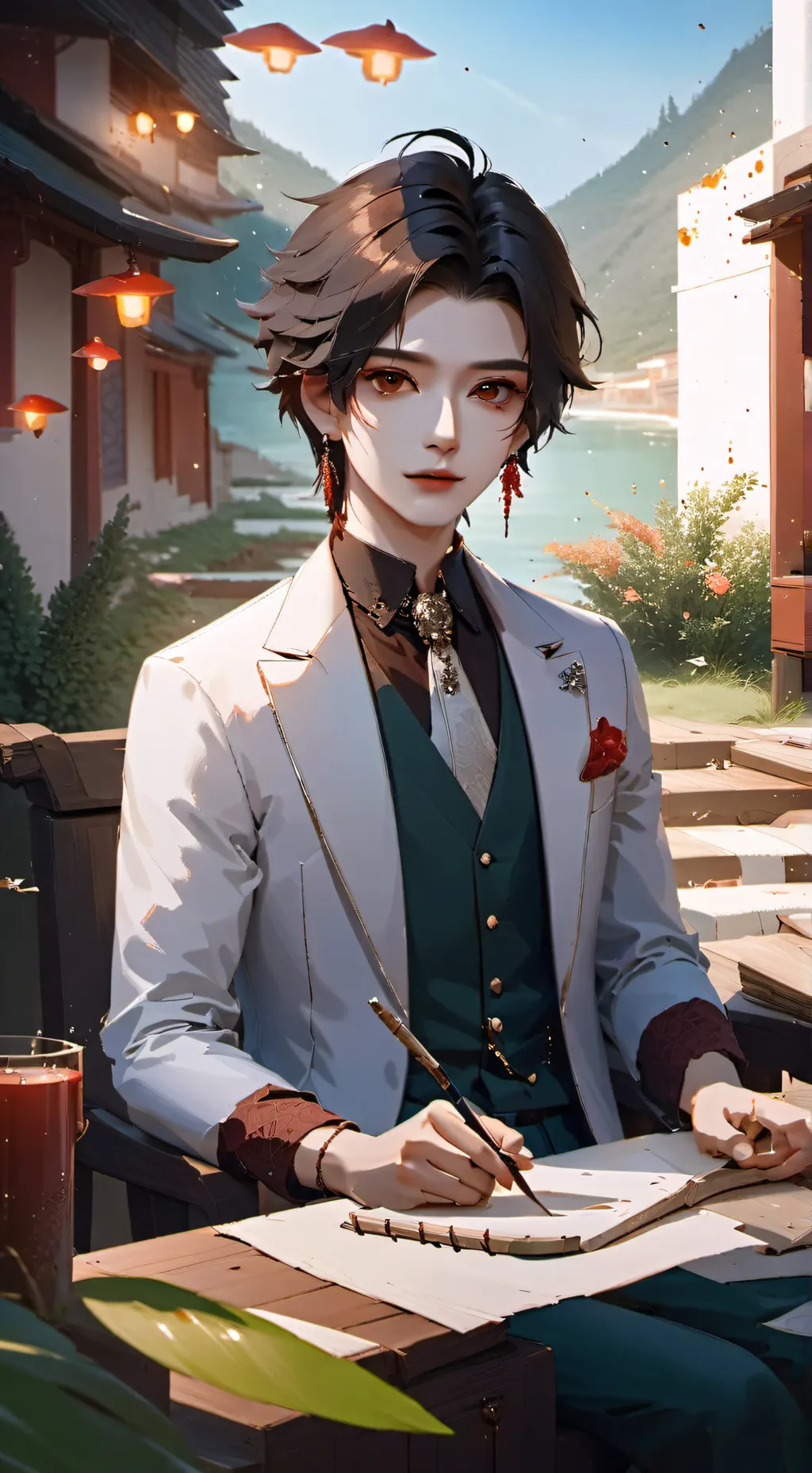 ai character: park-kiunjo background