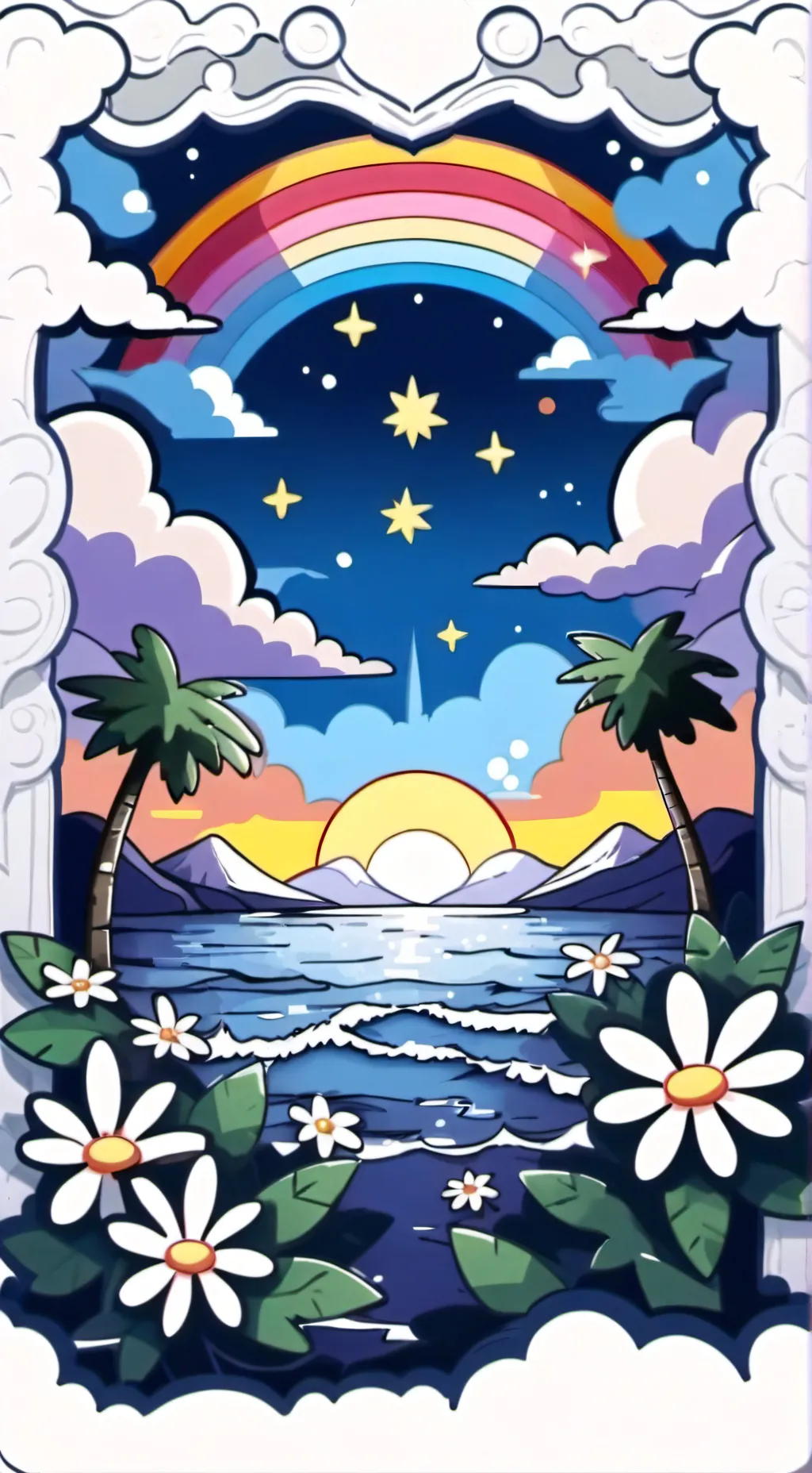 ai character: dandys world  background