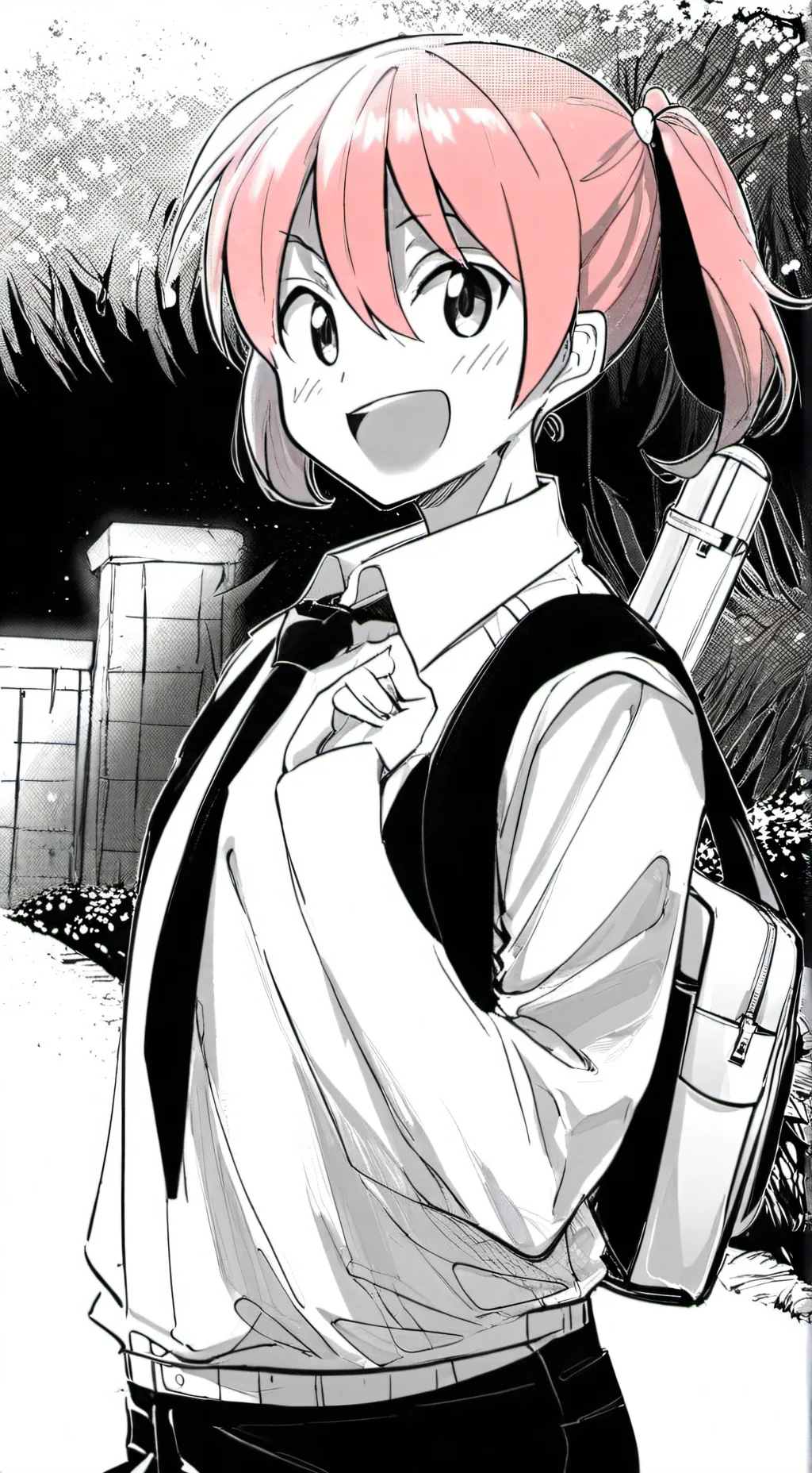 ai character: Ranma  background