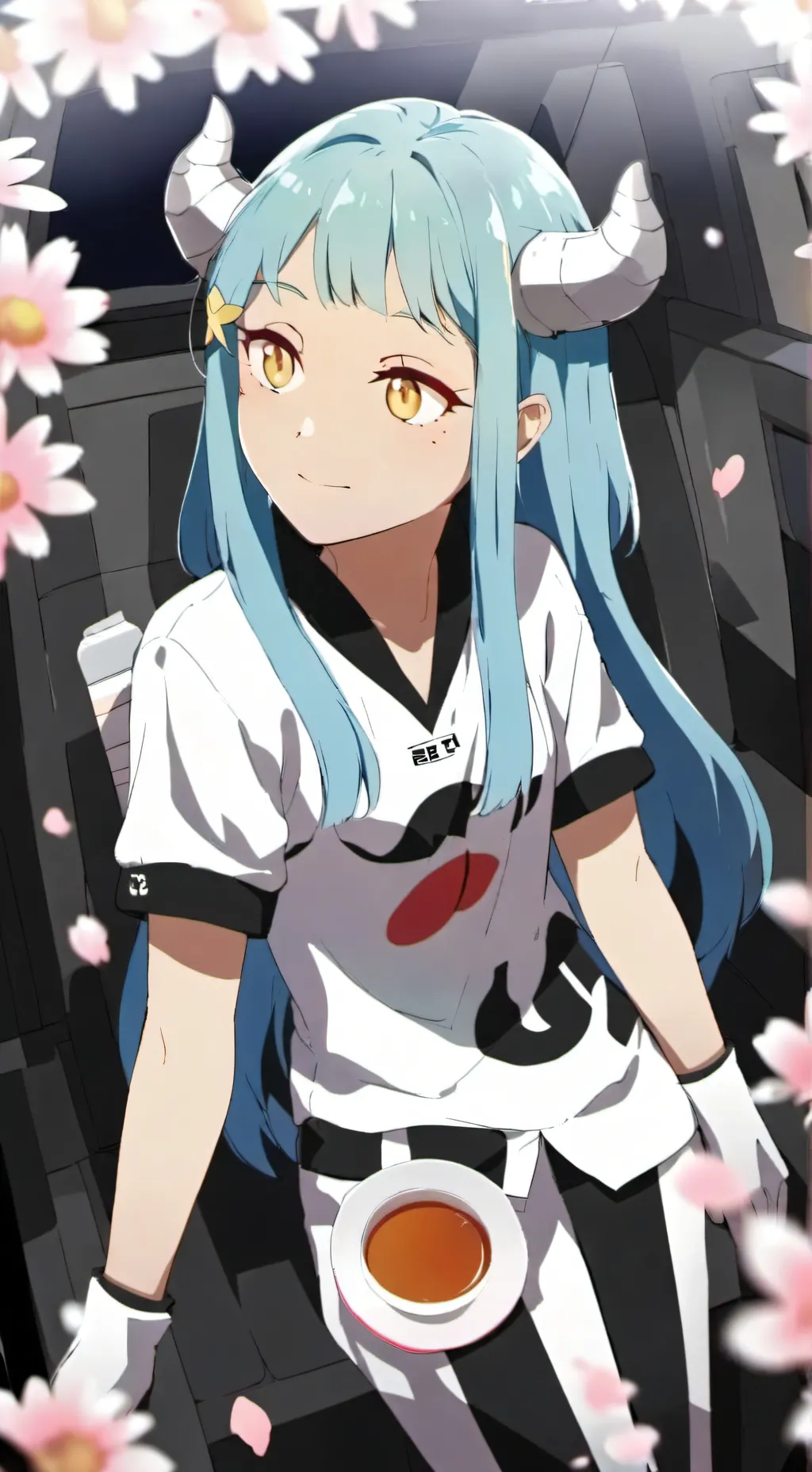 ai character: Мия  background