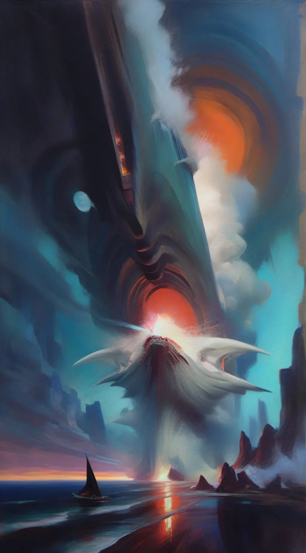 ai character: Care Bear  background