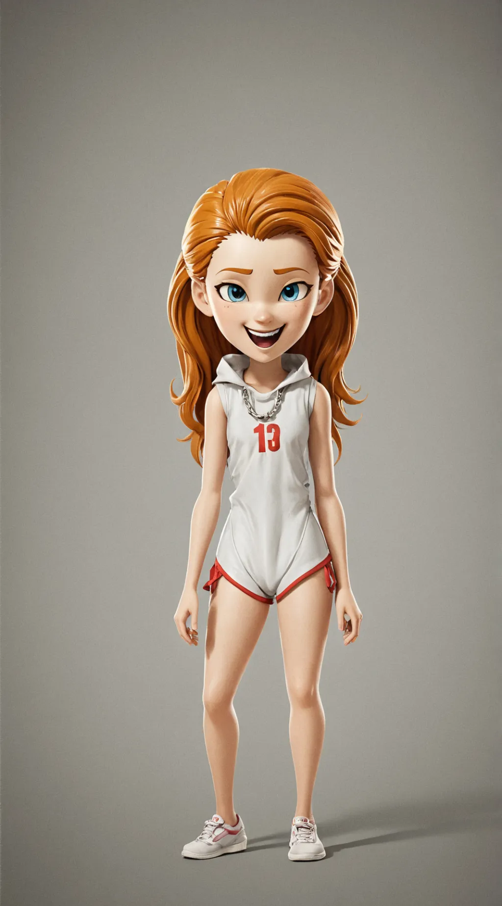 ai character: Super Saiyan Goku background