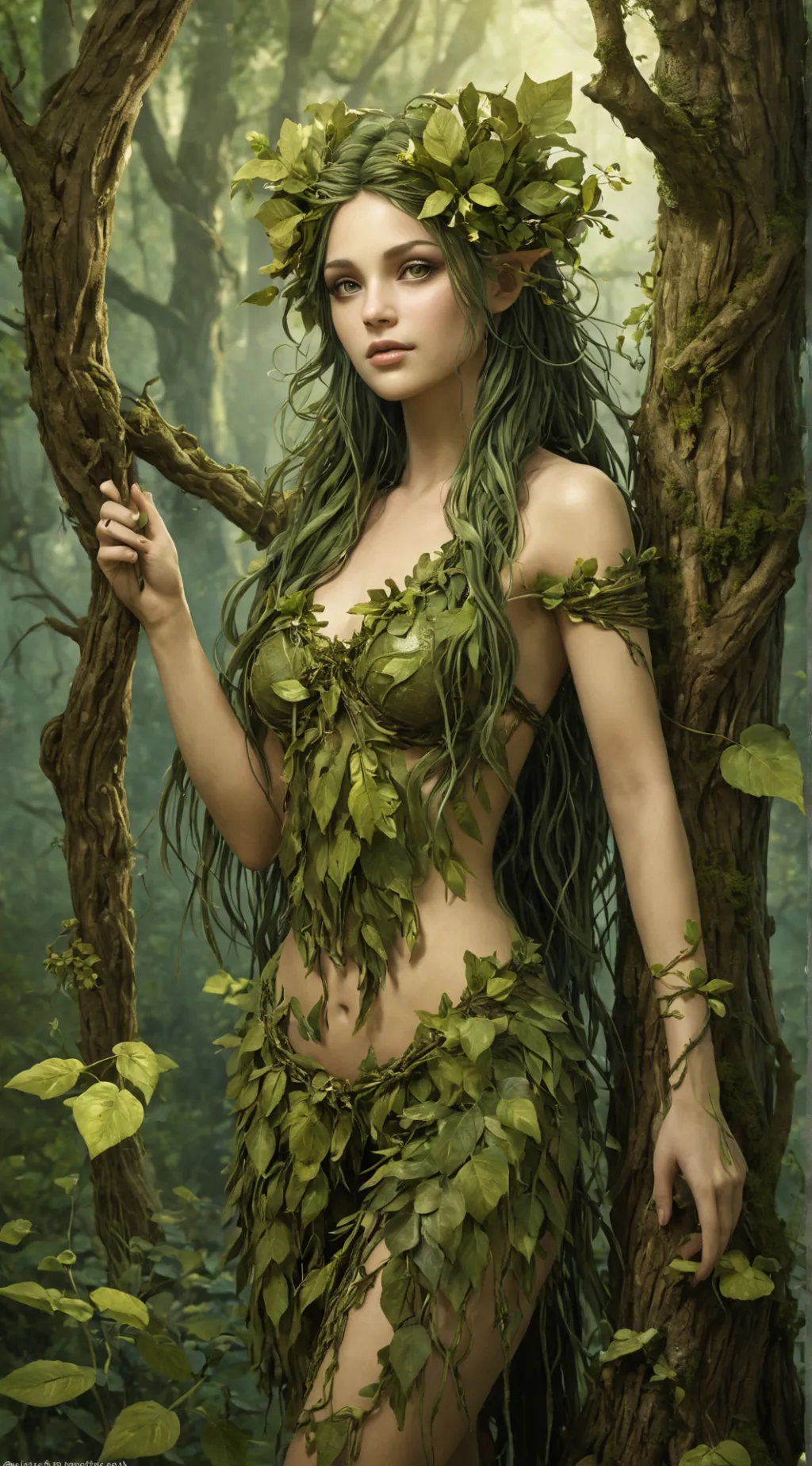 ai character: Rose background