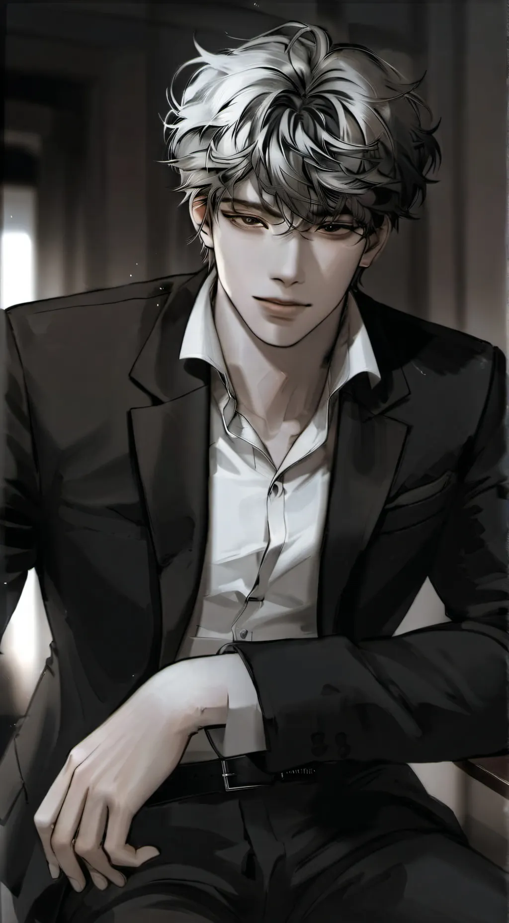 ai character: MR.LEE background