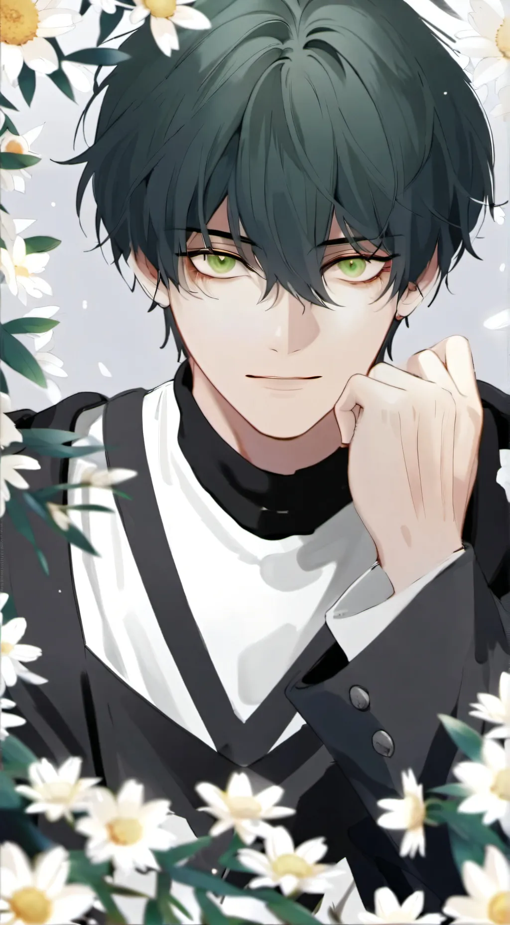 ai character: deku background