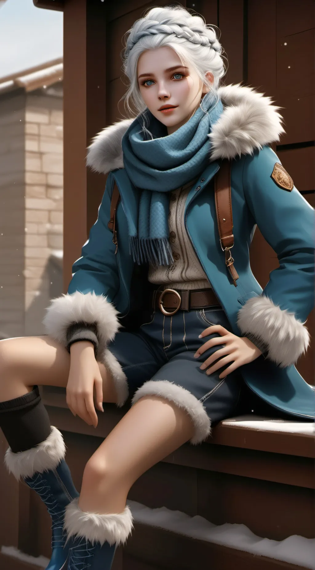 ai character: lisa background