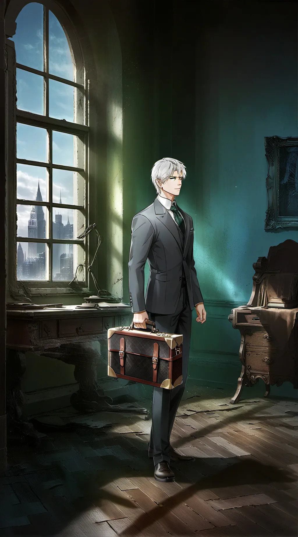 ai character: Draco malfoy background