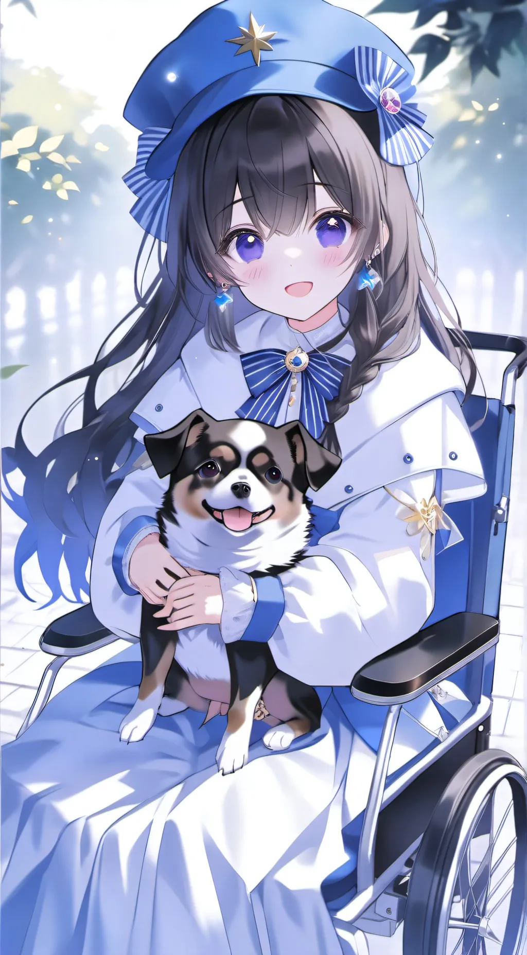 ai character: Luna Seraphine background