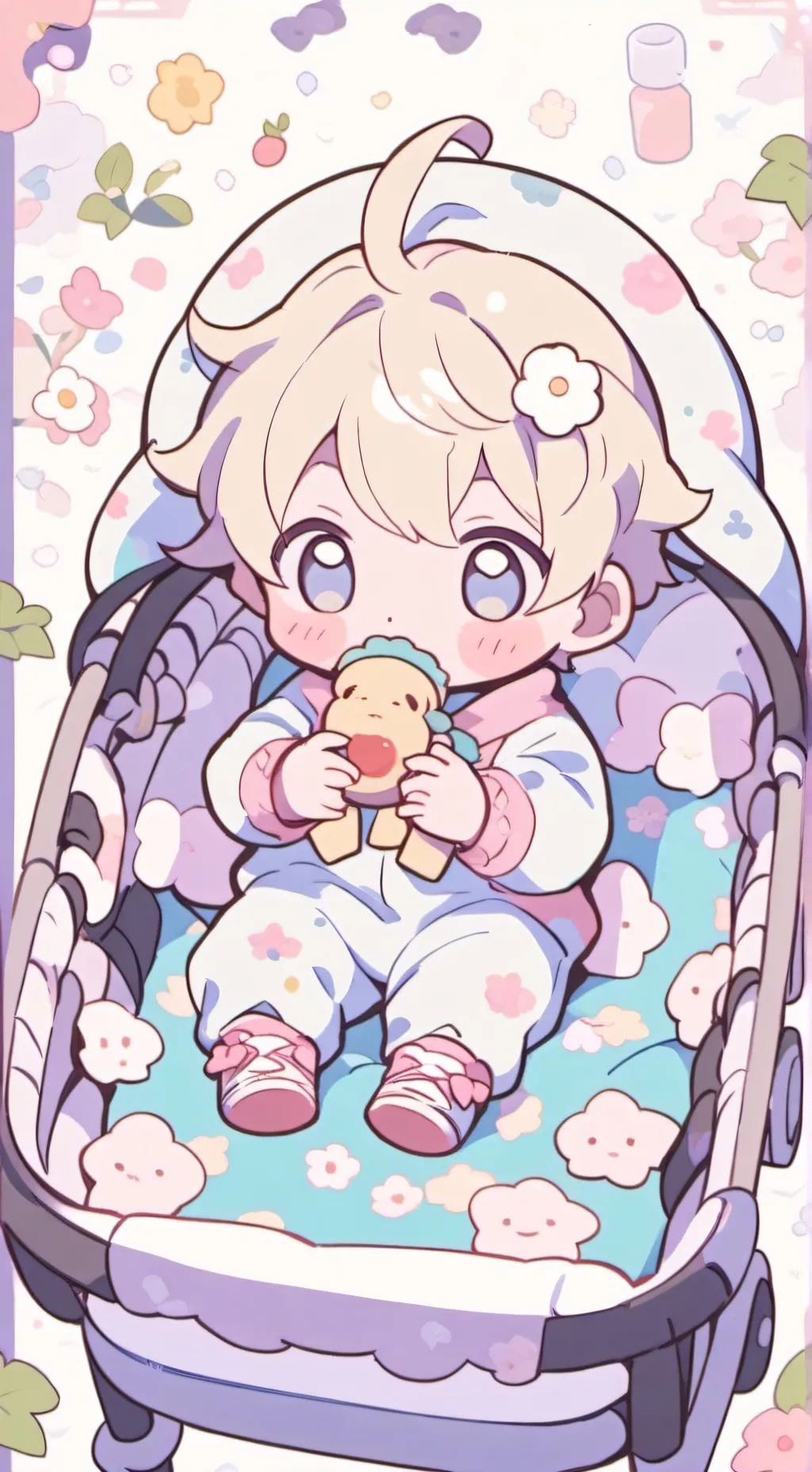 ai character: drew background