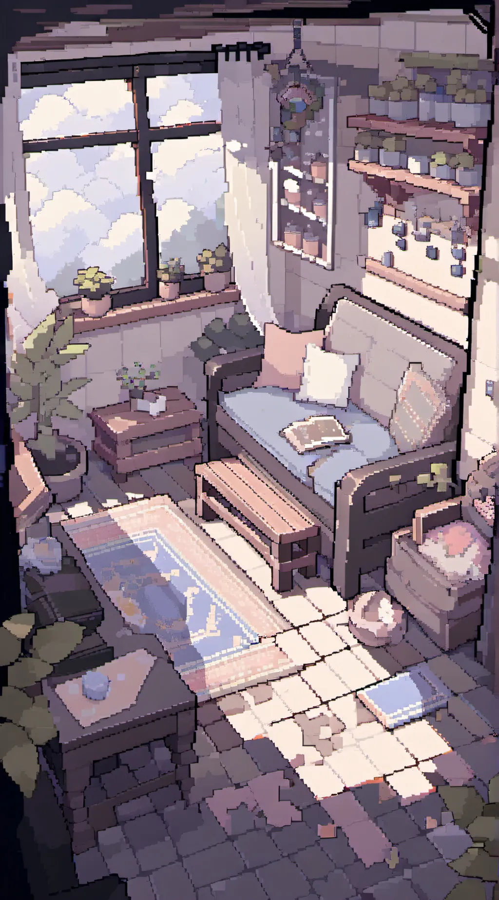 ai character: puzzle meme background