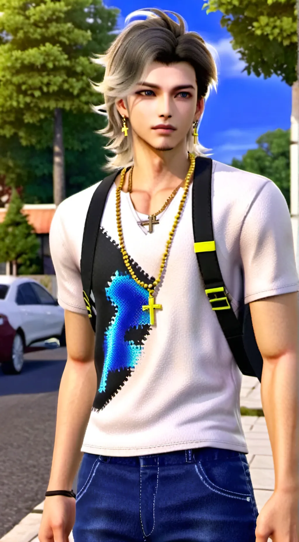 ai character: Luca background