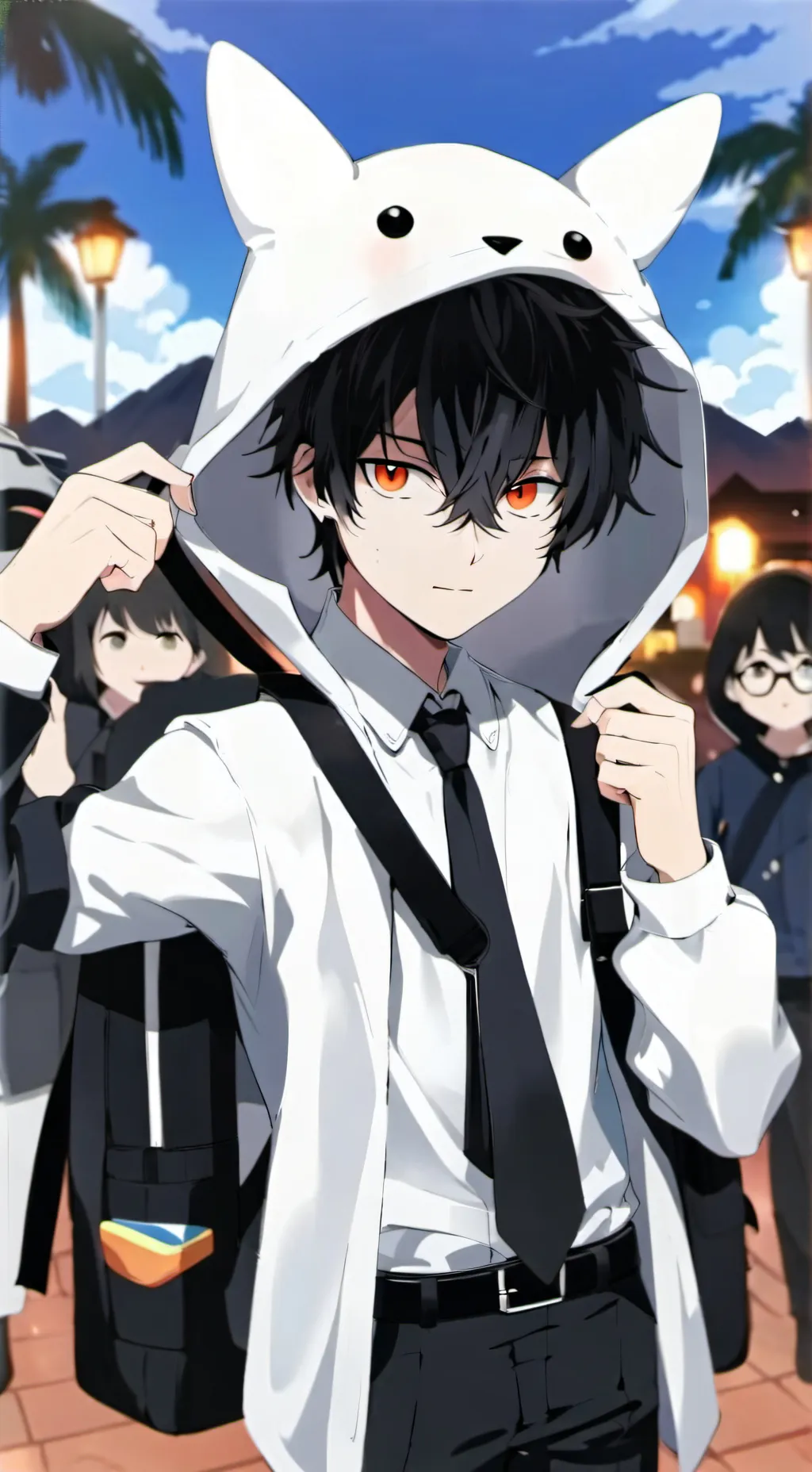 ai character: lucas background