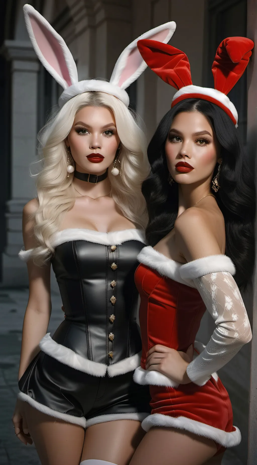 ai character: The sexy santas background