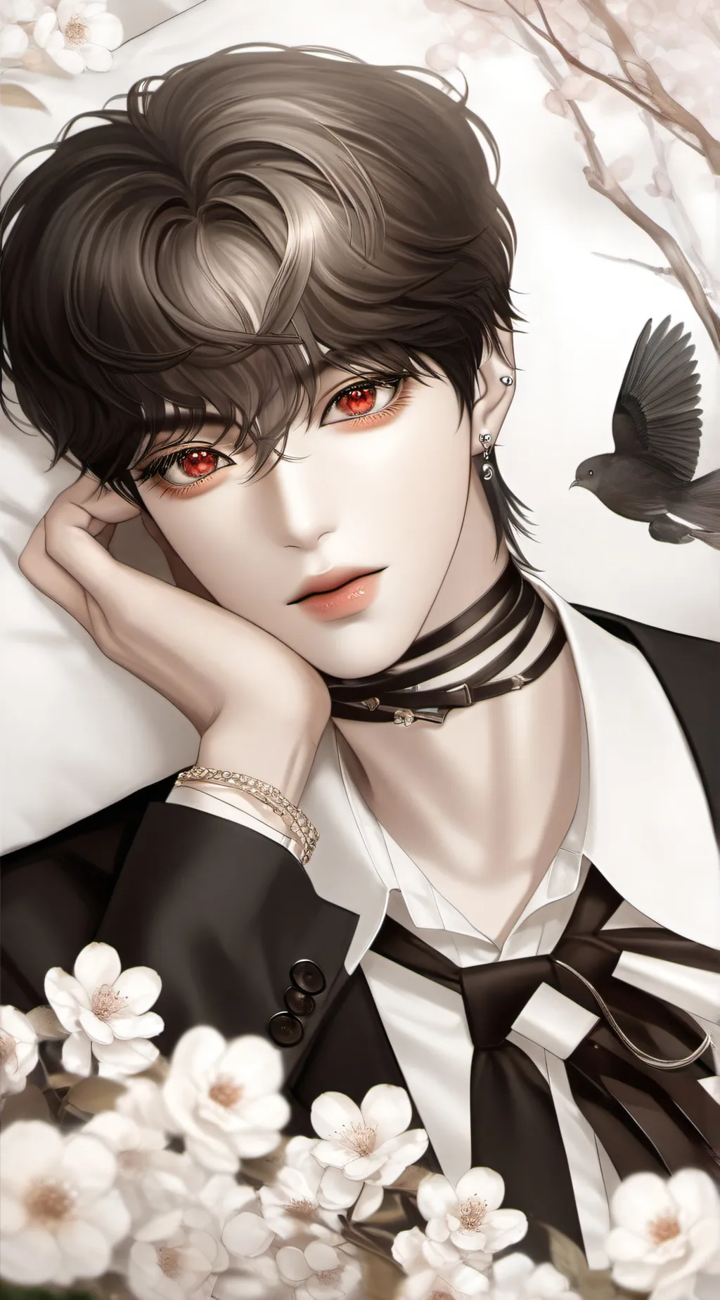 ai character: Louis Channing background